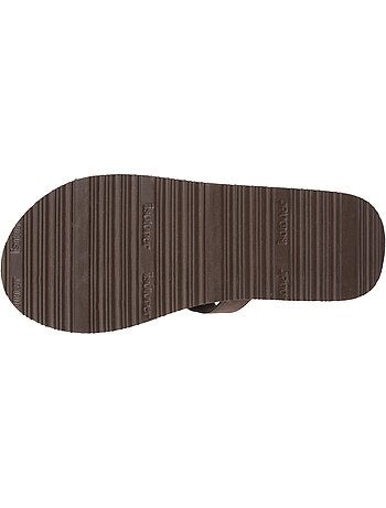 Chanclas suela sintética, espacio entre los dedos cómodo, ligera para caminar con isotoner