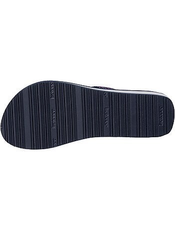 Chanclas Tacón de 4 cm, suela cómoda y ligera, sandalia de playa, sandalia de Isotoner