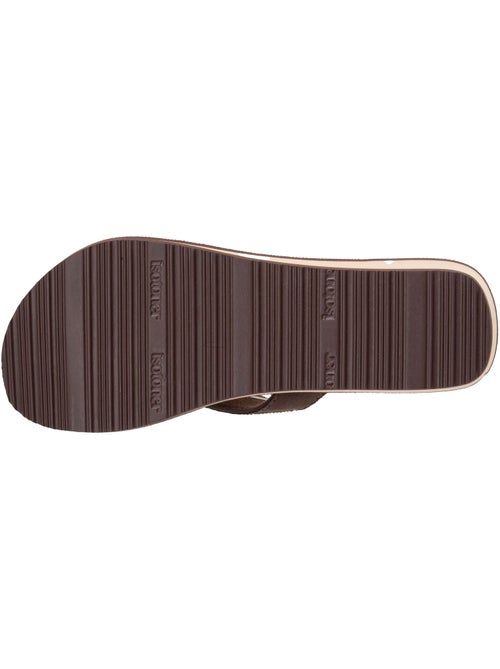 Chanclas Tacón de 4 cm, suela cómoda y ligera, sandalia de playa, sandalia de  Isotoner - Kiabi