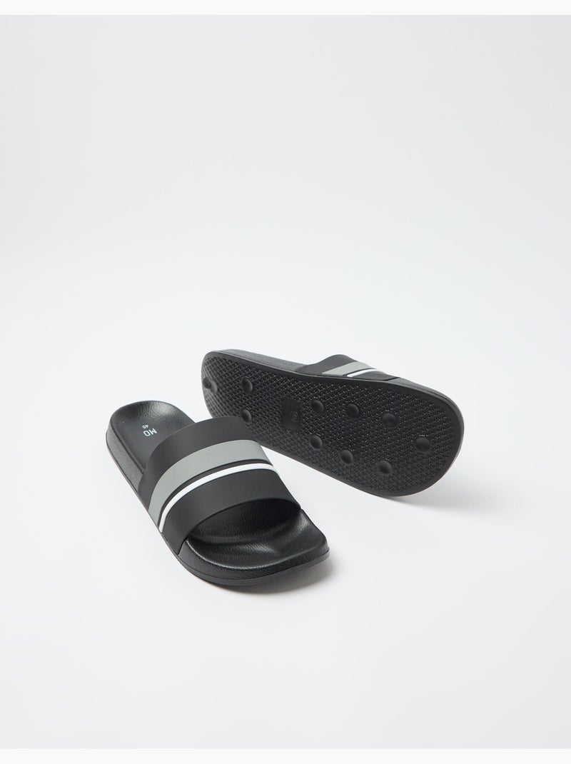 Chanclas tipo pala, MO Fashion, MO Fashion Negro - Kiabi