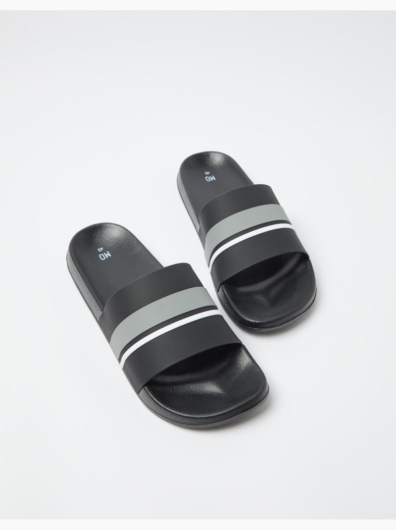 Chanclas tipo pala, MO Fashion, MO Fashion Negro - Kiabi
