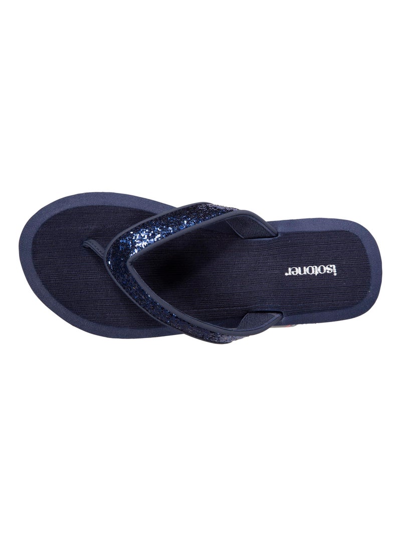 Chanclas tops cómodos y suaves  Isotoner Azul marino - Kiabi