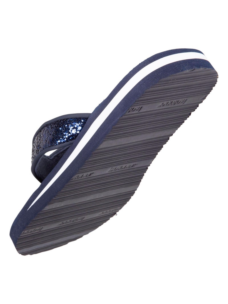 Chanclas tops cómodos y suaves  Isotoner Azul marino - Kiabi