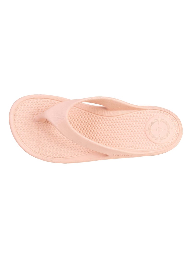 Chanclas ultracómodo y ligero  Isotoner Beige - Kiabi