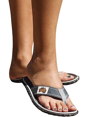 Chancletas diseño estampado de la isla para hombre - gumbies