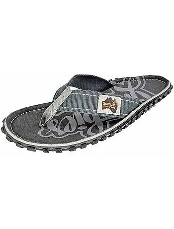 Chancletas diseño estampado de la isla para hombre - gumbies