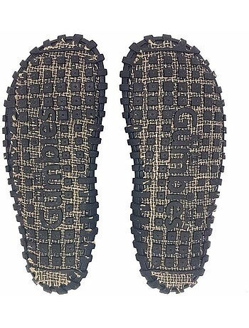 Chancletas diseño estampado de la isla para hombre - gumbies