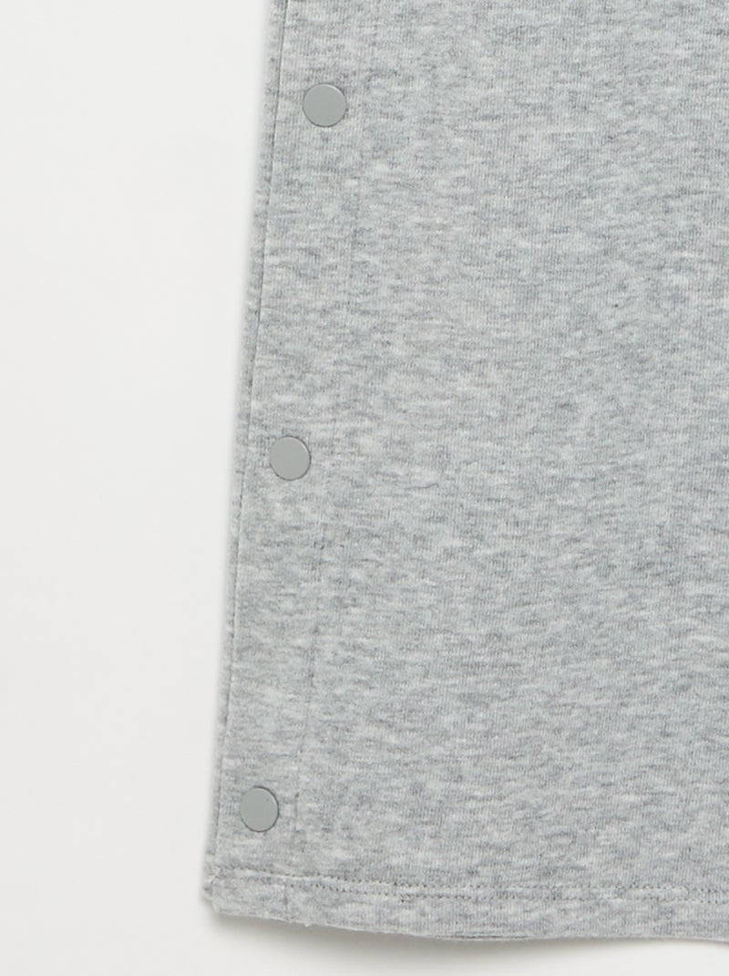 Chándal ancho - colección fácil de poner Gris - Kiabi