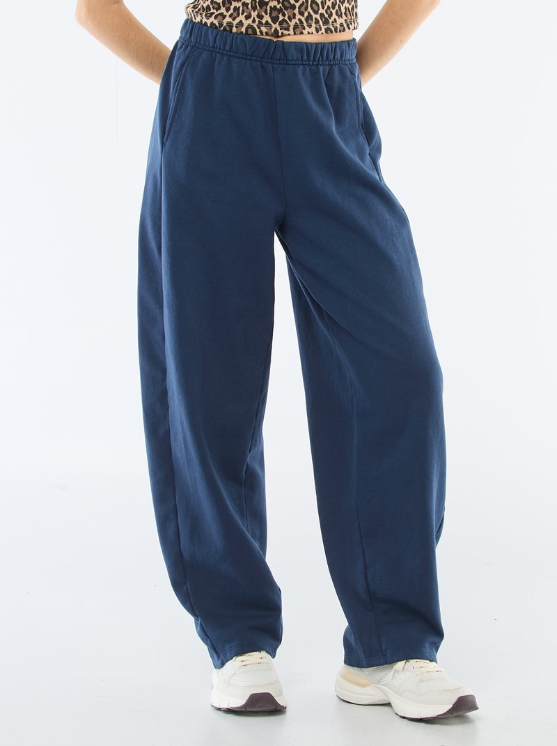 Chándal corte barrel Azul - Kiabi