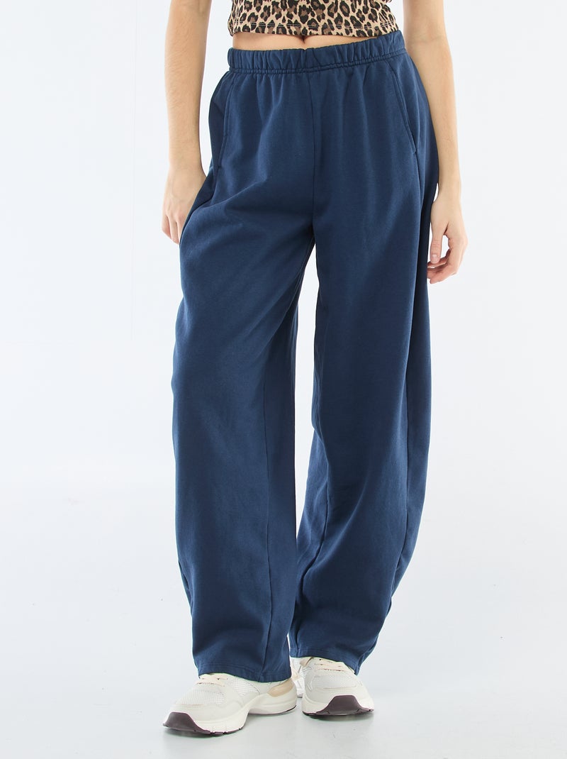 Chándal corte barrel Azul - Kiabi