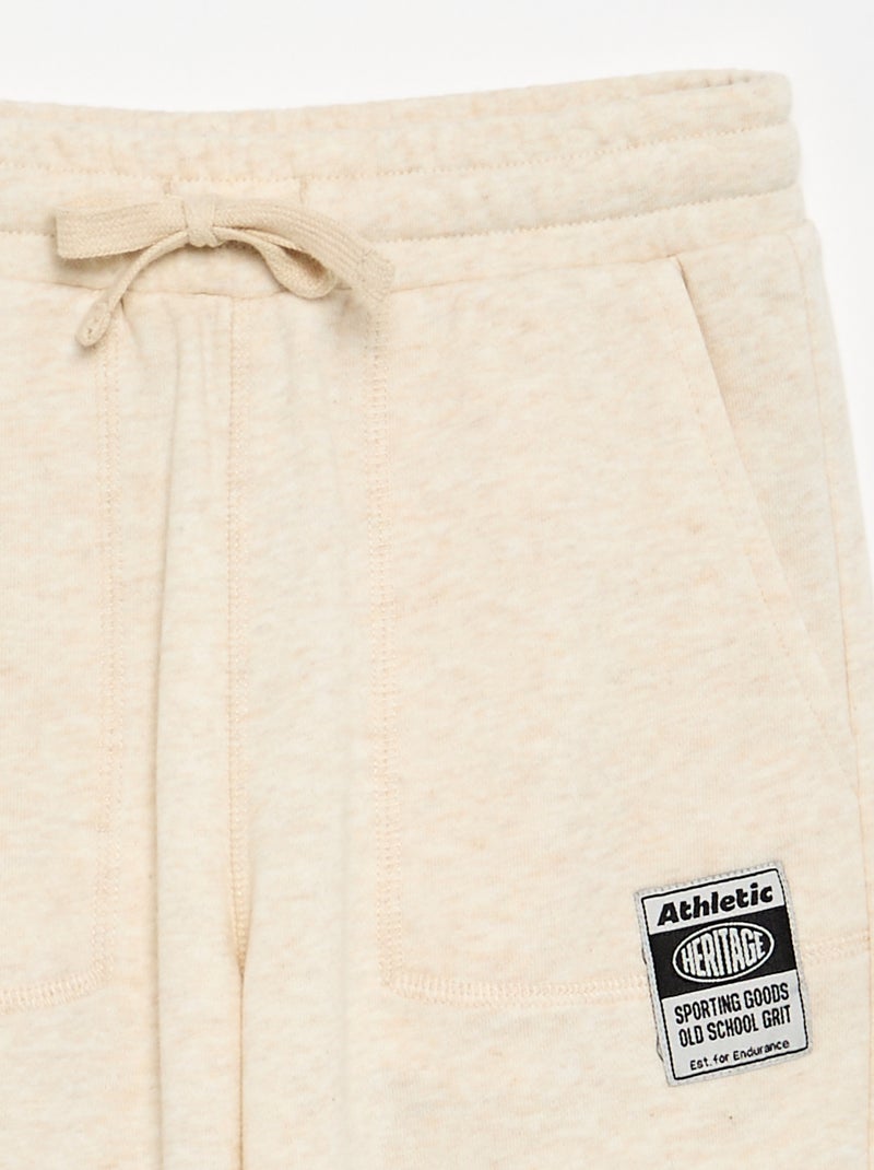 Chándal de French Terry Beige - Kiabi