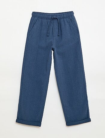 Chándal de lino mezclado