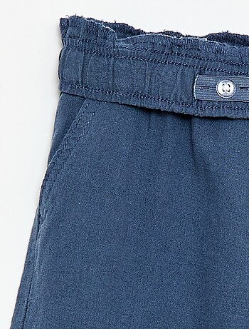 Chándal de lino mezclado