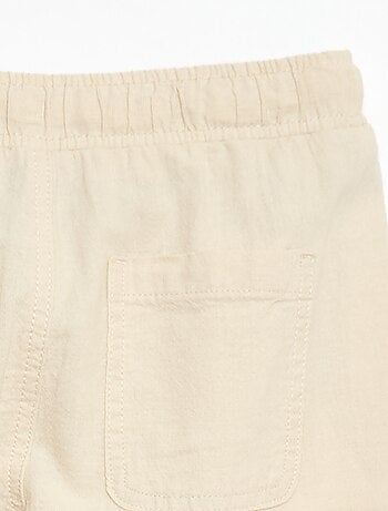 Chándal de lino mezclado