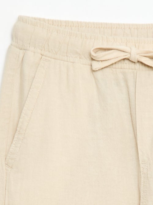 Chándal de lino mezclado - Kiabi