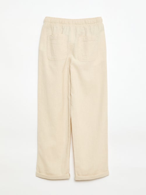 Chándal de lino mezclado - Kiabi