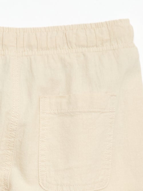 Chándal de lino mezclado - Kiabi