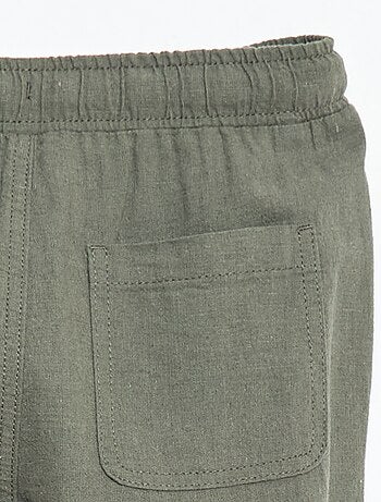 Chándal de lino mezclado