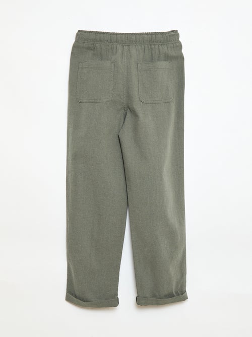 Chándal de lino mezclado - Kiabi