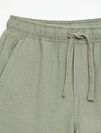 Chándal de lino mezclado