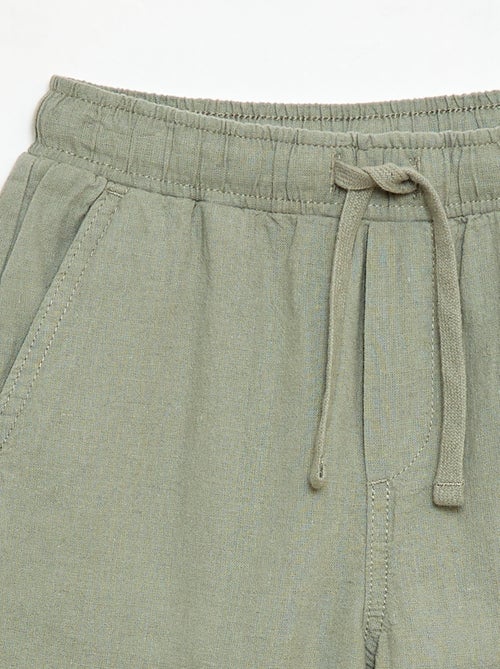 Chándal de lino mezclado - Kiabi