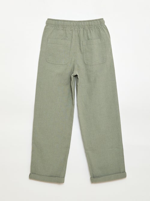 Chándal de lino mezclado - Kiabi