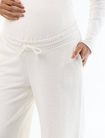 Chándal de maternidad wide leg de felpa francesa