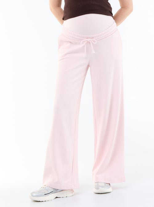 Chándal de maternidad wide leg de felpa francesa - Kiabi