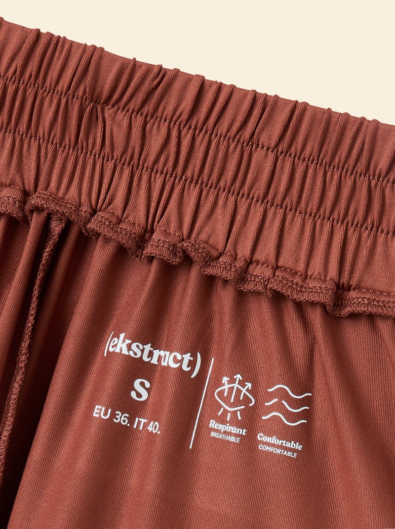 Chándal deportivo de corte ancho - (ekstract) Marron - Kiabi