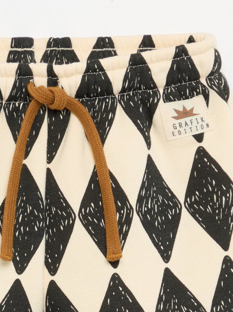 Chándal estampado Blanco - Kiabi