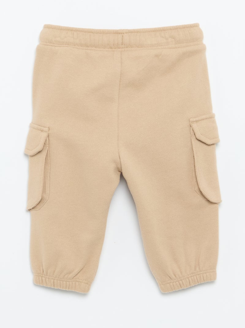Chándal multibolsillos Beige - Kiabi