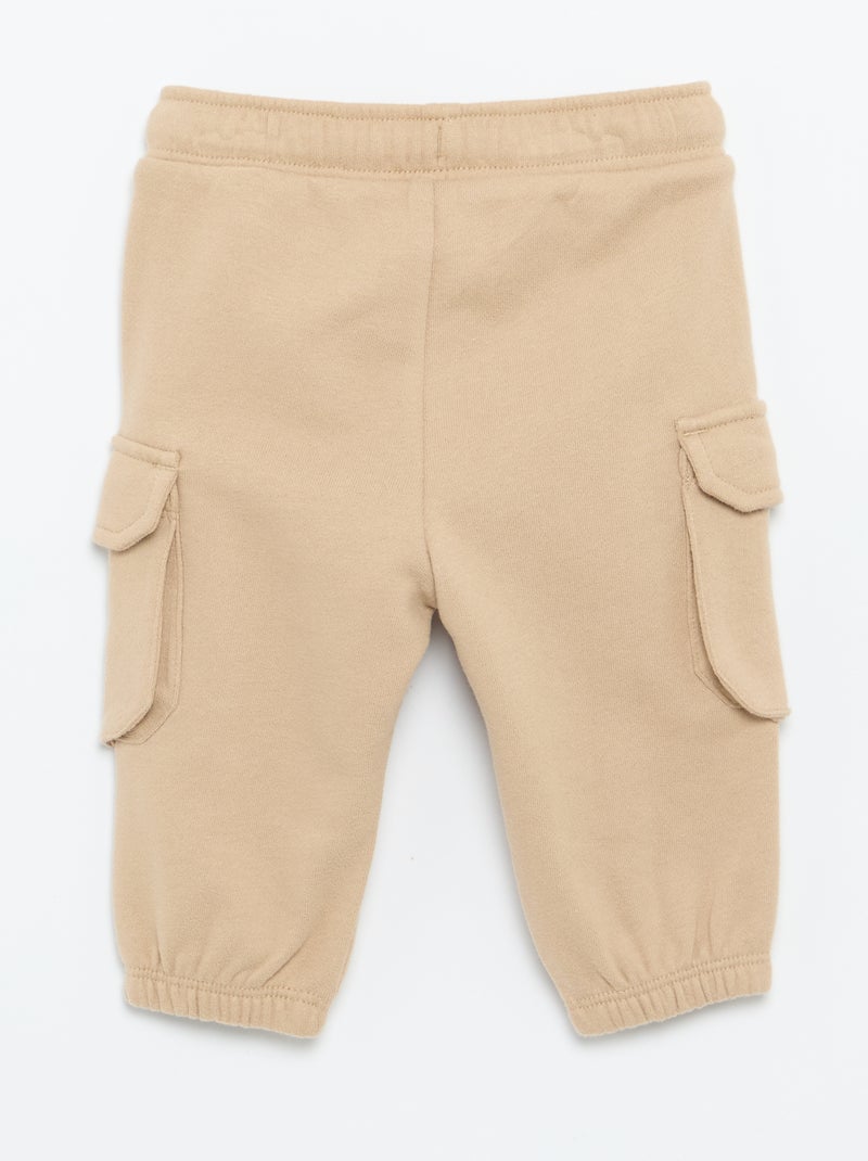 Chándal multibolsillos Beige - Kiabi