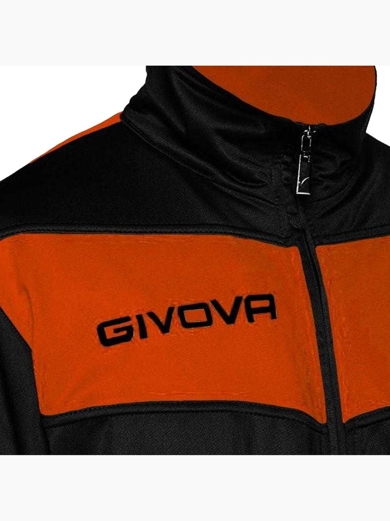 Chándal tuta visa para hombre - givova Negro Naranja - Kiabi