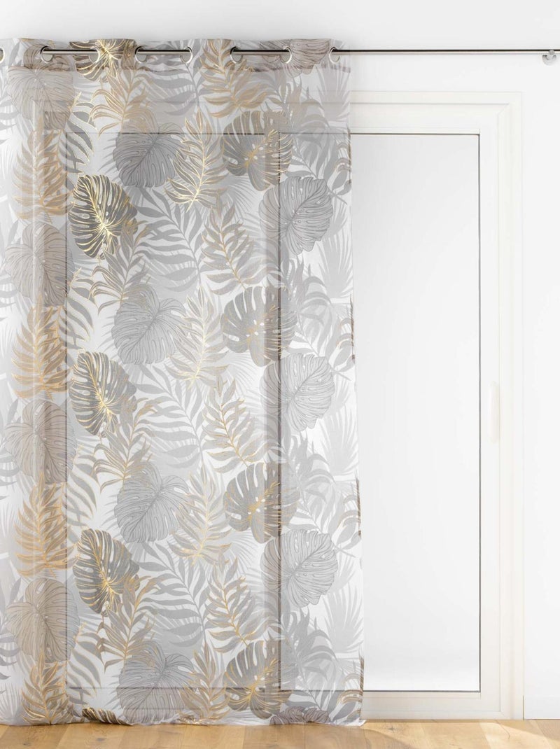 Chapa arenada en estilo naturaleza dorada Taupe - Kiabi