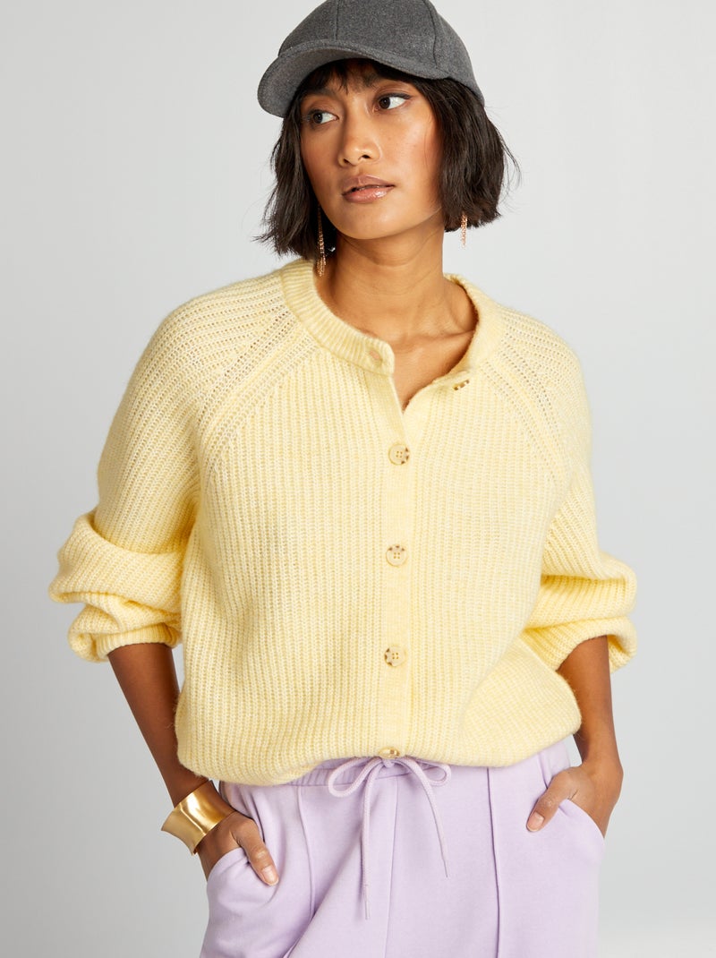 Chaqueta abrigada AMARILLO - Kiabi