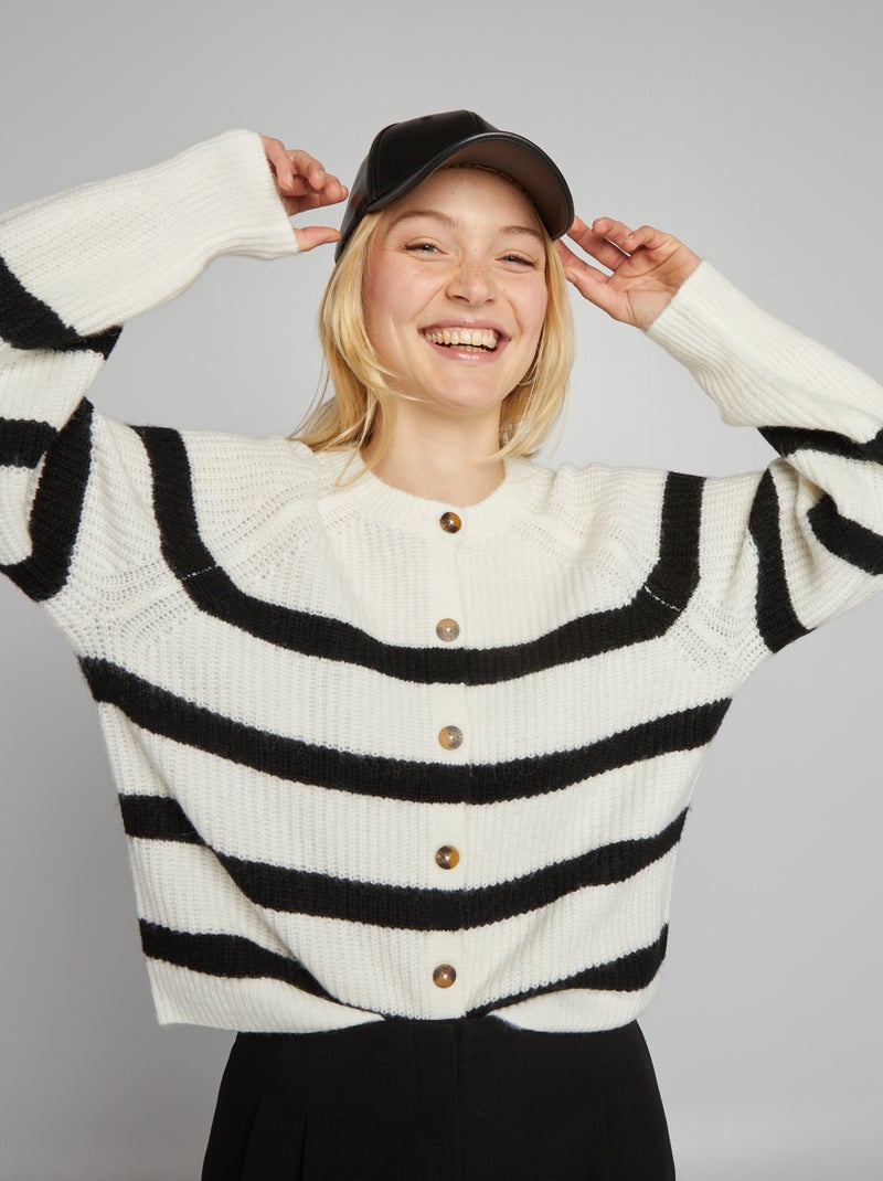 Chaqueta abrigada BLANCO - Kiabi