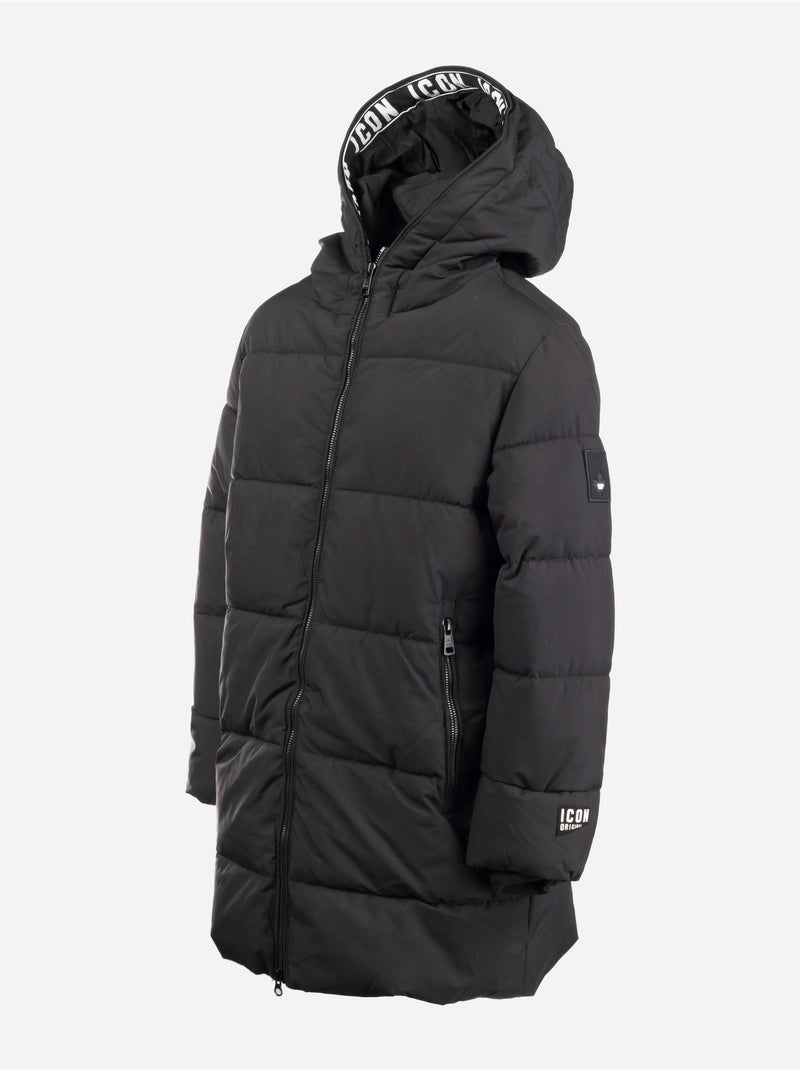 Chaqueta acolchada - boom kids Negro - Kiabi