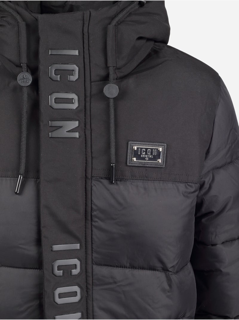 Chaqueta acolchada - boom kids Negro - Kiabi