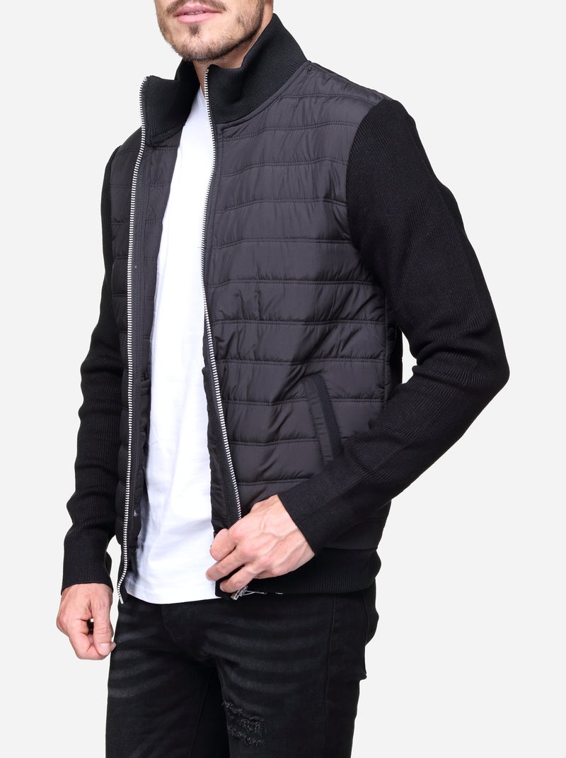 Chaqueta acolchada - Frilivin Negro - Kiabi