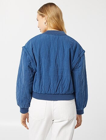 Chaqueta acolchada 2 en 1 con mangas extraíbles