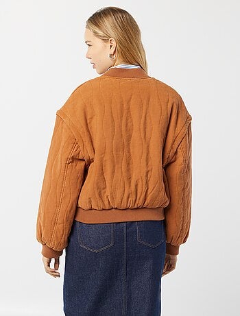 Chaqueta acolchada 2 en 1 con mangas extraíbles