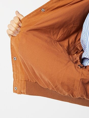 Chaqueta acolchada 2 en 1 con mangas extraíbles