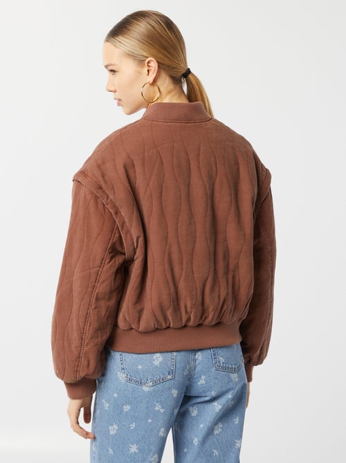 Chaqueta acolchada 2 en 1 con mangas extraíbles - Kiabi