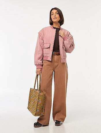 Chaqueta acolchada 2 en 1 con mangas extraíbles