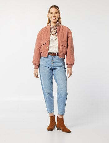 Chaqueta acolchada 2 en 1 con mangas extraíbles