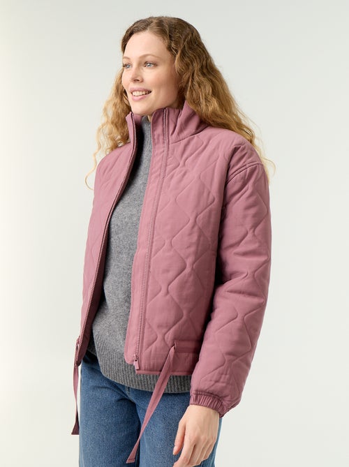 Chaqueta acolchada ajustable en la cintura - Kiabi Chaqueta acolchada ajustable en la cintura - Kiabi
