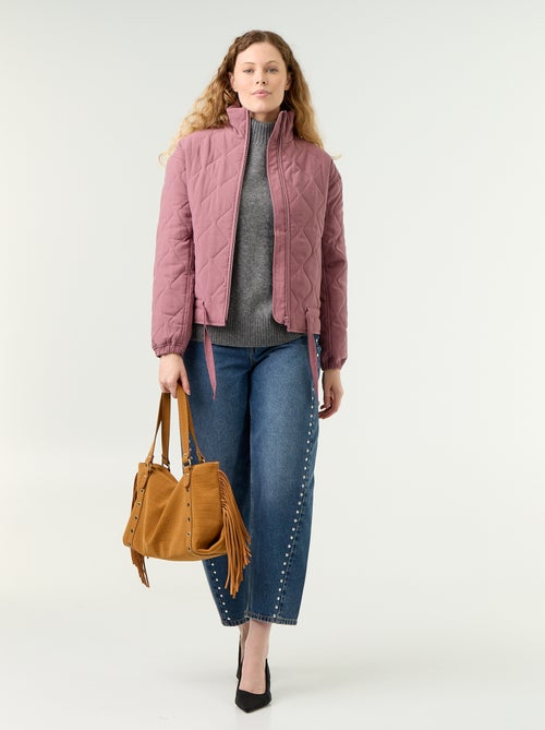 Chaqueta acolchada ajustable en la cintura - Kiabi Chaqueta acolchada ajustable en la cintura - Kiabi