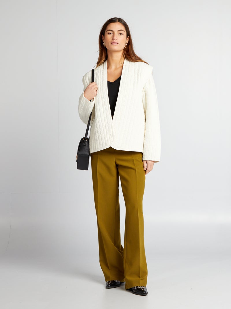 Chaqueta acolchada BEIGE - Kiabi