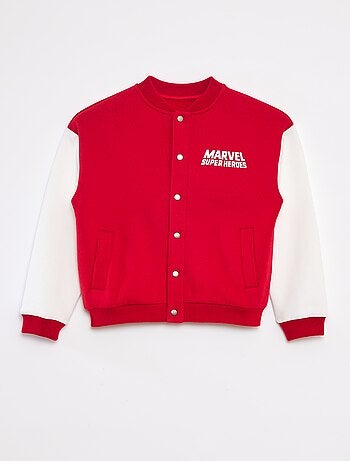 Chaqueta acolchada bicolor 'Spiderman'