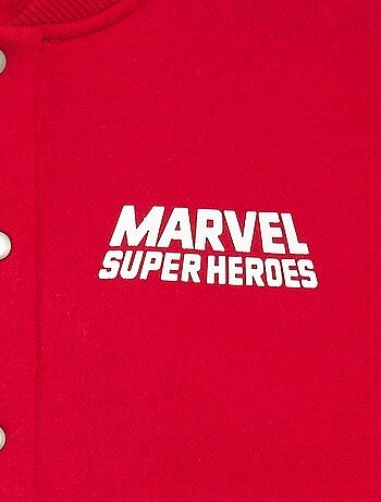 Chaqueta acolchada bicolor 'Spiderman'